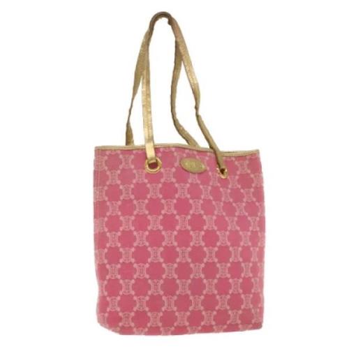 Pre-owned Canvas celine-bags Celine Vintage , Pink , Dames