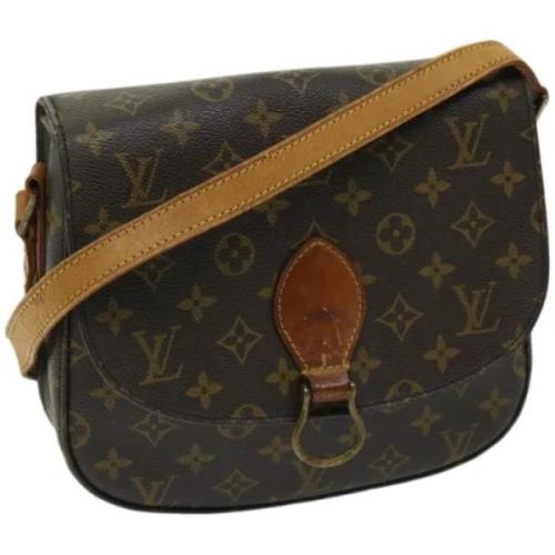 Pre-owned Canvas louis-vuitton-bags Louis Vuitton Vintage , Brown , Da...