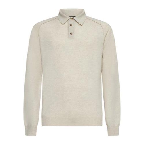 Stijlvolle T-shirts en Polos Roberto Collina , Beige , Heren