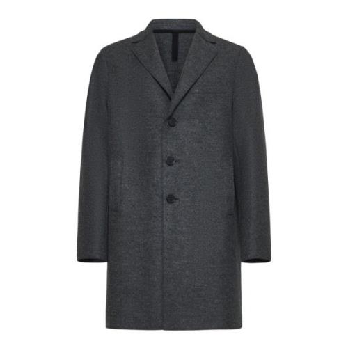 Boxy Coat Harris Wharf London , Gray , Heren