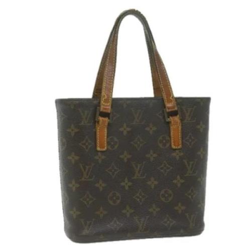 Pre-owned Canvas totes Louis Vuitton Vintage , Brown , Dames