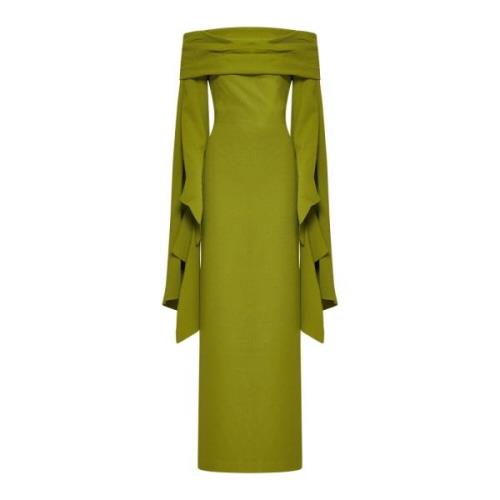 Elegante Jurken Collectie Solace London , Green , Dames