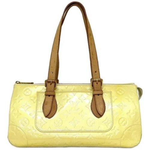 Pre-owned Leather louis-vuitton-bags Louis Vuitton Vintage , Yellow , ...