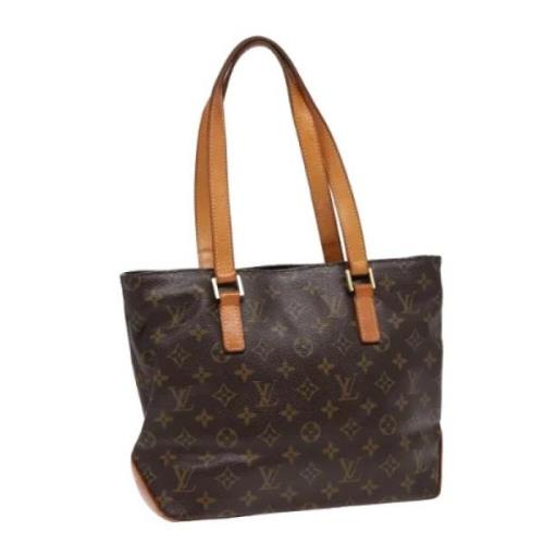 Pre-owned Canvas totes Louis Vuitton Vintage , Brown , Dames