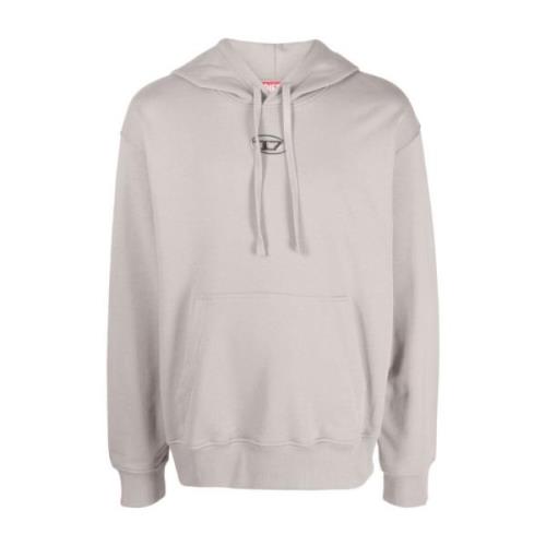 Grijze Sweatshirt Aw24 Diesel , Gray , Heren