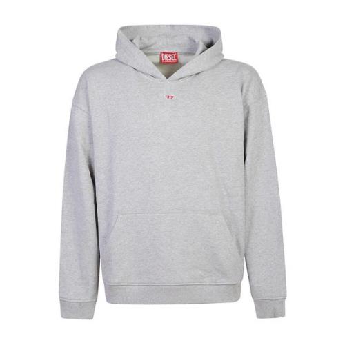 Grijze Sweatshirt Aw24 Diesel , Gray , Heren