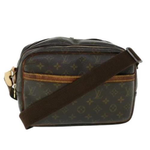 Pre-owned Canvas louis-vuitton-bags Louis Vuitton Vintage , Brown , Da...