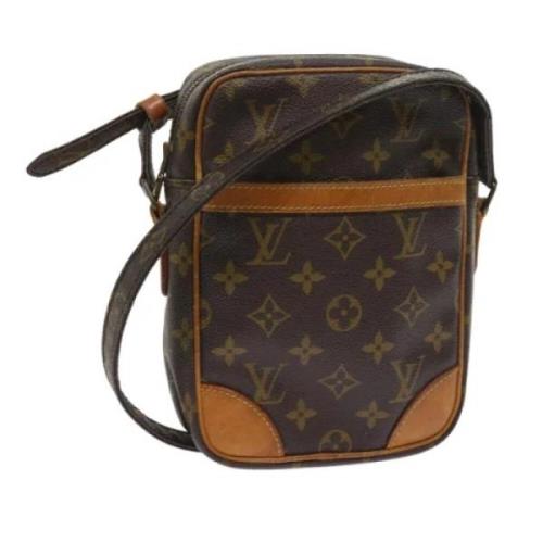 Pre-owned Canvas louis-vuitton-bags Louis Vuitton Vintage , Brown , Da...