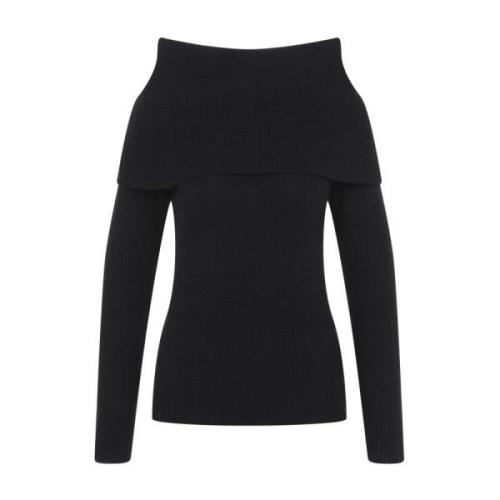 Blauwe Sweater Aw24 Damesmode Fabiana Filippi , Blue , Dames