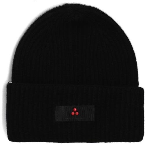 Zwarte Gebreide Wintermuts Savis Peuterey , Black , Heren