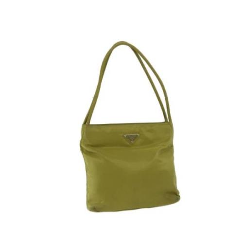 Pre-owned Nylon prada-bags Prada Vintage , Green , Dames