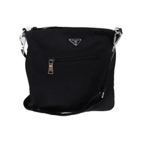 Pre-owned Nylon prada-bags Prada Vintage , Black , Dames