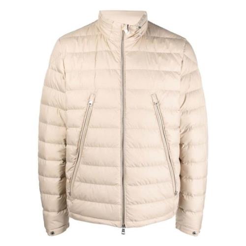 Beige Donsjas Moncler , Beige , Heren