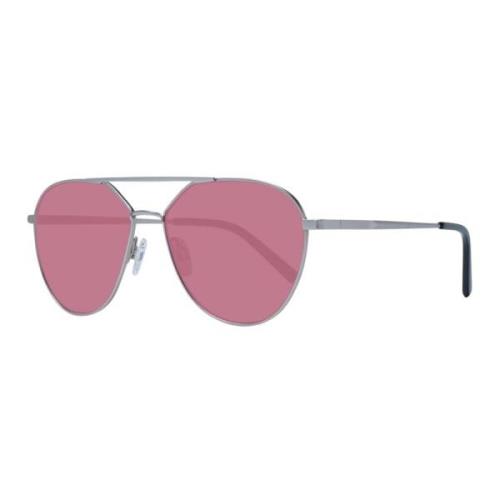 Fotochromatische Aviator Zonnebril Zilver Unisex Serengeti , Gray , Un...