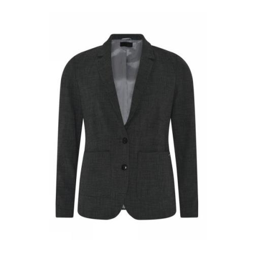 Klassieke Blazer met Grote Zijzakken C.Ro , Gray , Dames