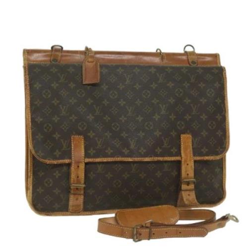 Pre-owned Canvas shoulder-bags Louis Vuitton Vintage , Brown , Dames