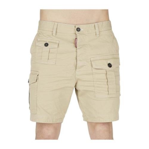 Casual Shorts Dsquared2 , Beige , Heren