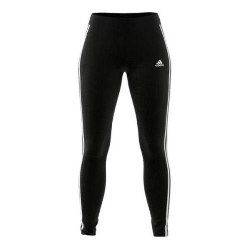 Dames Leggings, Stijlvol en Comfortabel Adidas , Black , Dames