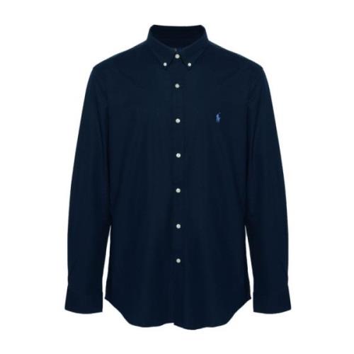 Blauwe Shirts voor Mannen Aw24 Ralph Lauren , Blue , Heren