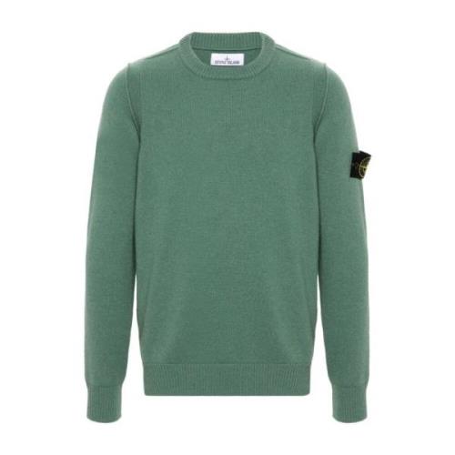 Groene Sweatshirt Aw24 Stone Island , Green , Heren