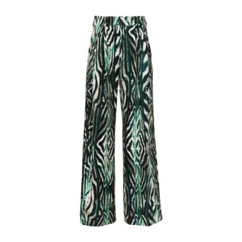 Groene Broek voor Vrouwen Aw24 Just Cavalli , Green , Dames