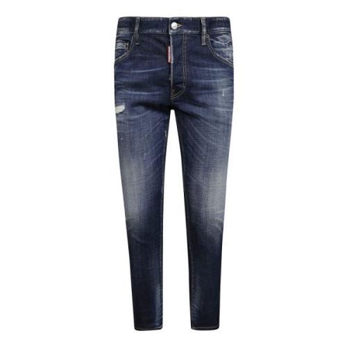 5-Pocket Broek Dsquared2 , Blue , Heren