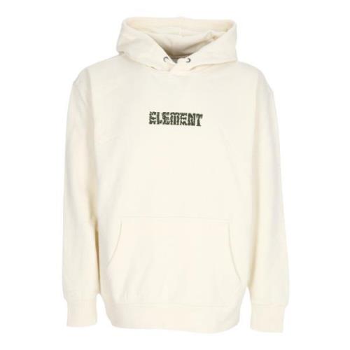 Cipher Hoodie Lichtgewicht Sweatshirt met Lange Mouwen Element , Beige...