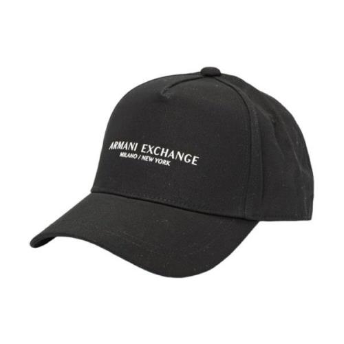 Baseball Cap Urban Style Zwart Armani Exchange , Black , Dames