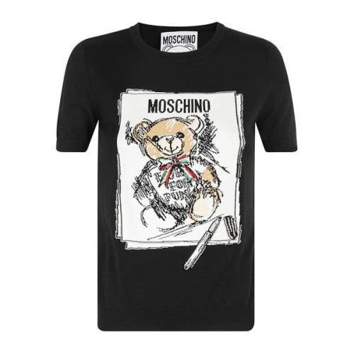 Stijlvolle Breisels voor Trendy Looks Moschino , Black , Dames