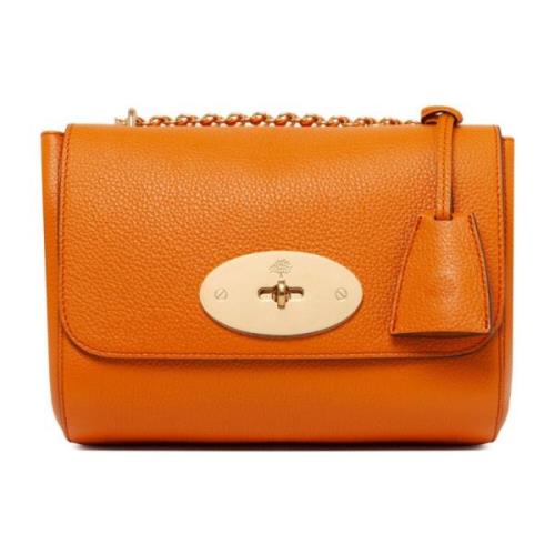 Kleine Lily Schoudertas in Kameelbruin Mulberry , Orange , Dames