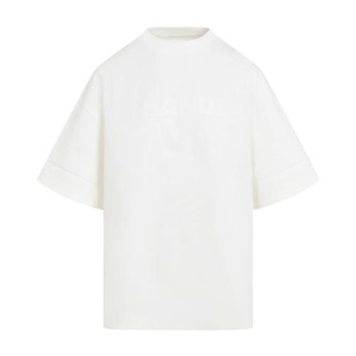 Neutrale T-shirts & Polos voor vrouwen Jil Sander , White , Dames