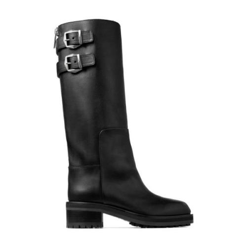 Zwarte enkellaarsjes voor vrouwen Jimmy Choo , Black , Dames