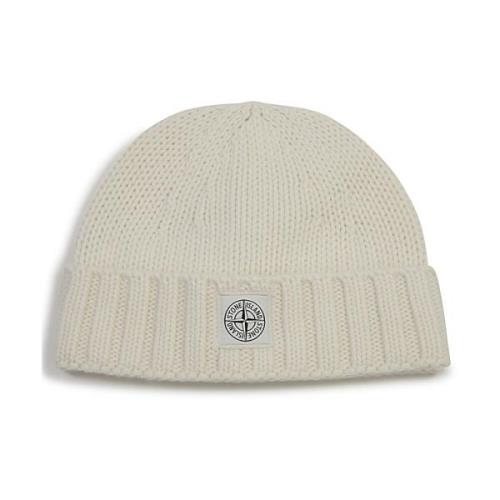 Witte Hoeden & Petten Aw24 Stone Island , White , Heren