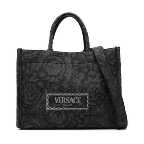 Zwarte handtas voor vrouwen Versace , Black , Dames