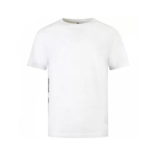 Korte Mouw T-shirt Moschino , White , Heren