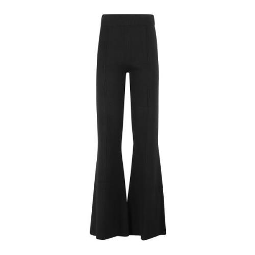 Wijde Broek voor een Stijlvolle Look Essentiel Antwerp , Black , Dames