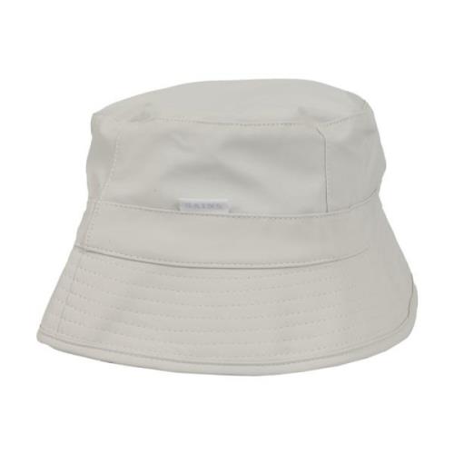 Stijlvolle Bucket Hat voor buitenavonturen Rains , White , Dames