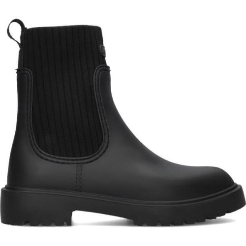 Zwarte Chelsea Boots Faynar Stijl Unisa , Black , Dames