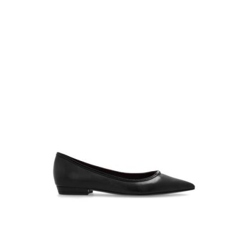 Ballet Flats met Logo Tory Burch , Black , Dames