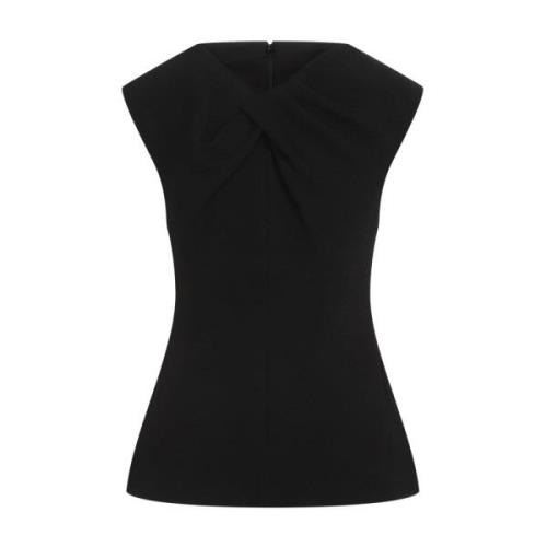 Zwarte Topwear voor Vrouwen Aw24 Jil Sander , Black , Dames