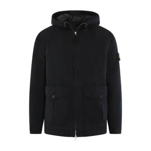 Echte donsjas voor heren Stone Island , Blue , Heren