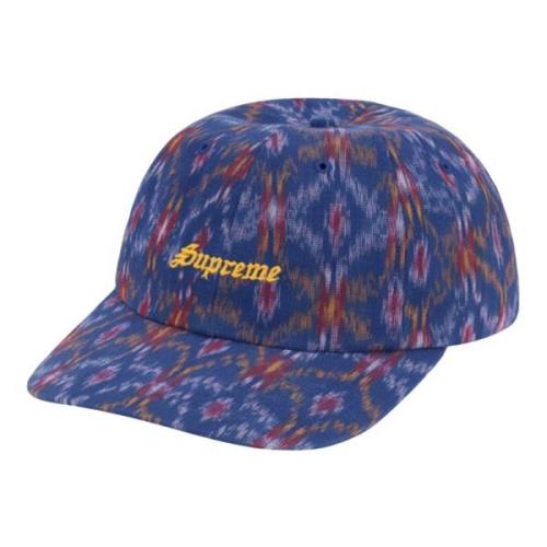 Blauwe Ikat 6-Panel Pet Supreme , Multicolor , Unisex