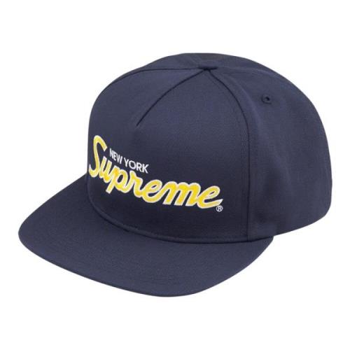 Klassieke Team 5-Panel Navy Hoed Supreme , Blue , Unisex