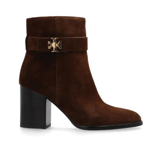 Booties met logo Tory Burch , Brown , Dames