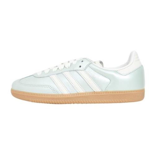 Witte Samba OG Sneakers voor Vrouwen Adidas Originals , White , Dames