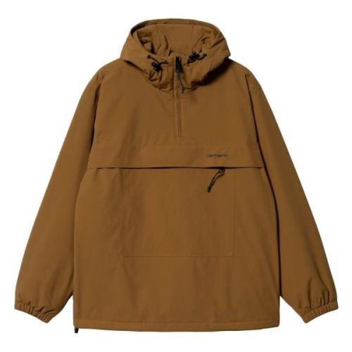 Windjack hoodie Carhartt Wip , Brown , Heren