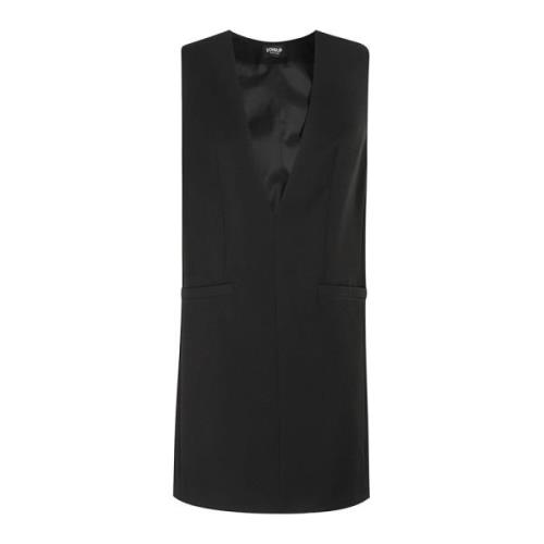 Elegante Jurk Dondup , Black , Dames