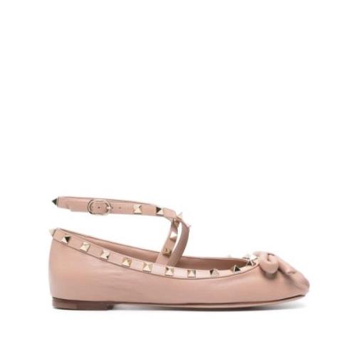 Roze Ballerina Schoenen voor Vrouwen Valentino Garavani , Pink , Dames