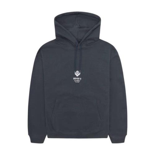 Globe Hoodie Woodbird , Blue , Heren