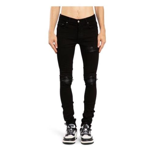 Zwarte Stretch Denim Skinny Jeans Amiri , Black , Heren